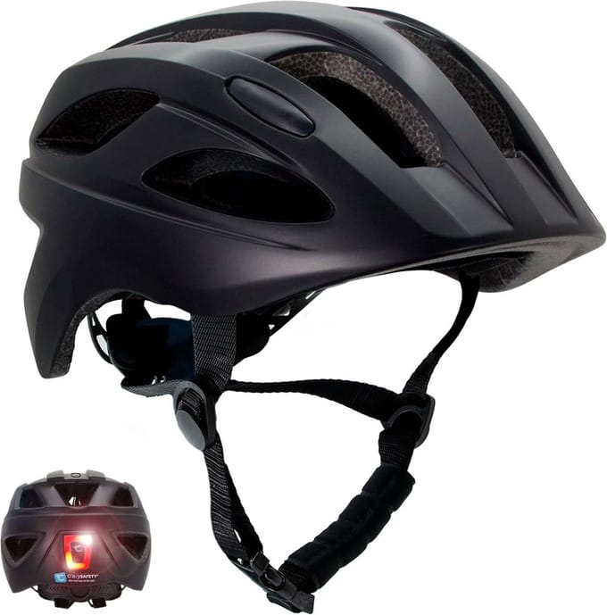 Fietshelm voor kinderen 6-12 jaar| Zwart SWAT| Crazy Safety| EN1078 Certificatie