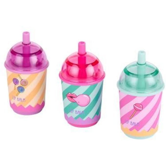 Create it! Lippenbalsem drinkbeker 3st Opmaken en sieraden
