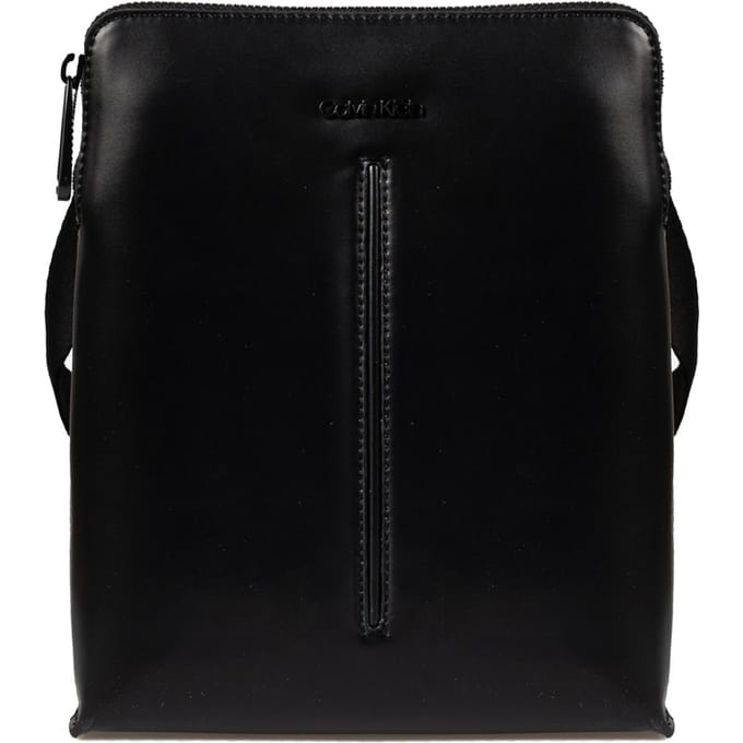 Calvin Klein Schoudertas Median Flatpack Heren Zwart