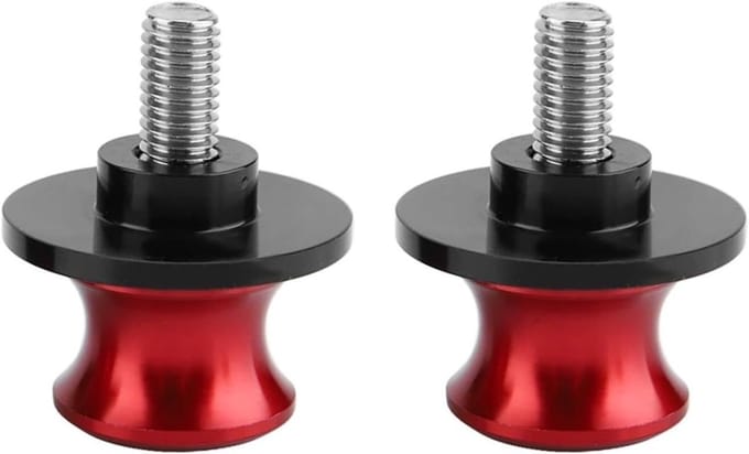 Achterbrug Beschermers - Swingarm Spoelen - Motor Stabiliseren - CNC Aluminium - 8 mm - Rechts