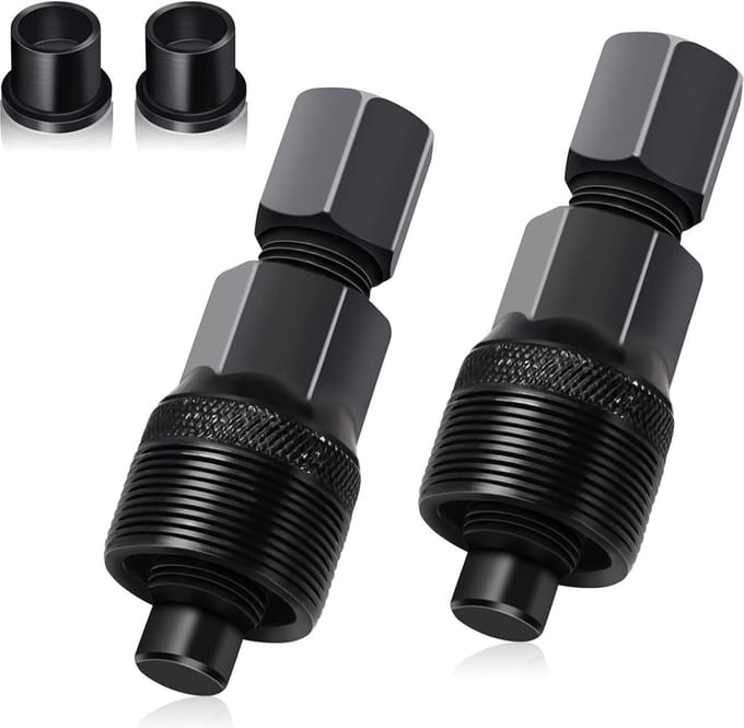 SnelShoppen - Crank Puller Fiets, Crank Verwijderaar, Fiets Tool voor Bottom Bracket Verwijdering, Pedal Puller, Hoogwaardige Carbon Staal, Duurzaam e