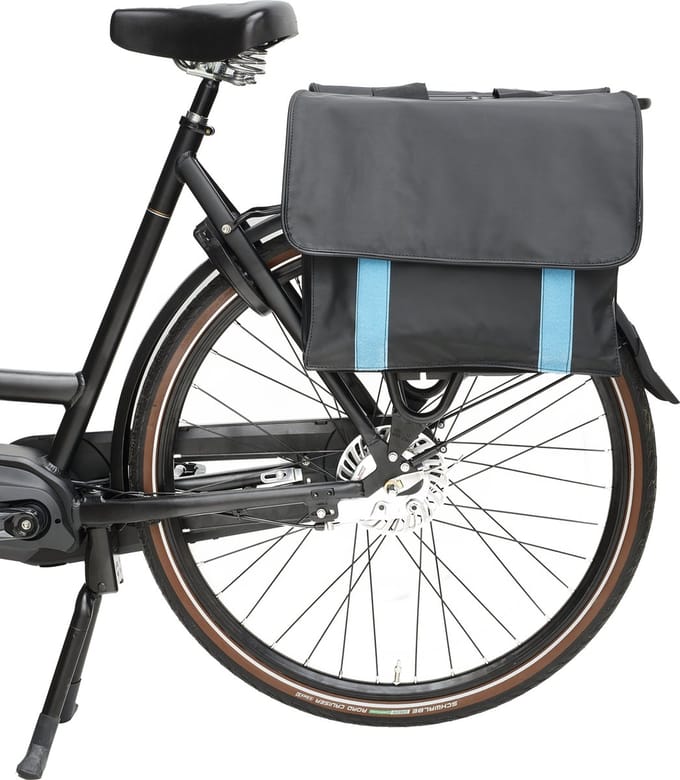 BECK Velcro Fietstas Blue