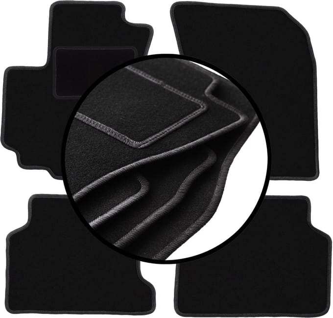 Complete set veloursmatten voor: Suzuki Swift V 5D hatchback (2010-2016)