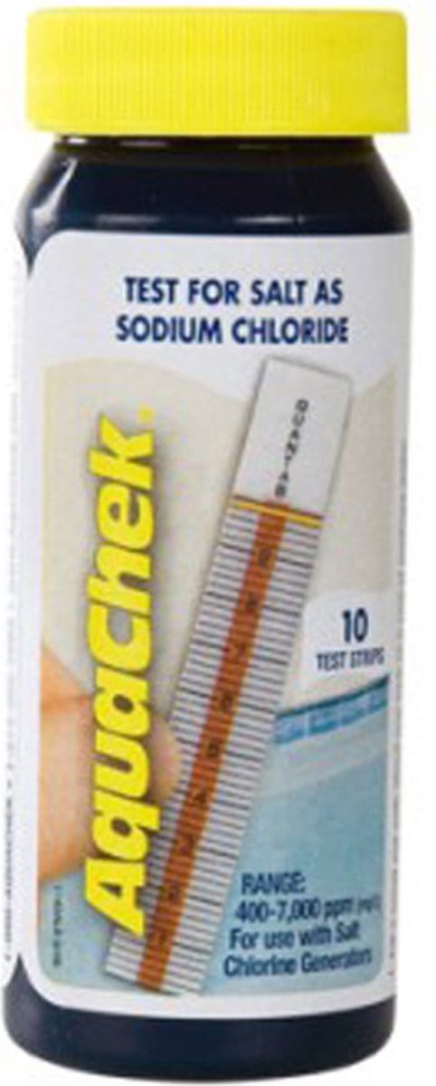 Aquachek - 10 natriumchloride-teststrips - AQUASEL