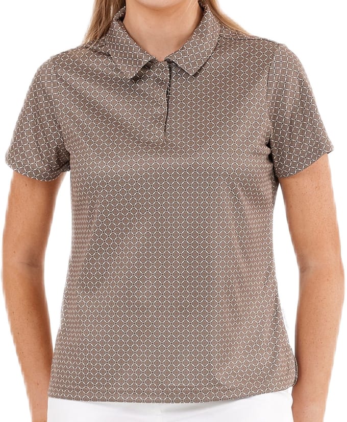 Func Factory dames Polo Amanda beige maat S