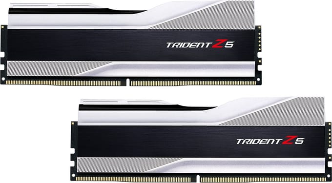 G.Skill Trident Z5 DDR5-6000 - 32GB - CL36 - Dual Channel (2 pcs) - Intel XMP - Zilver
