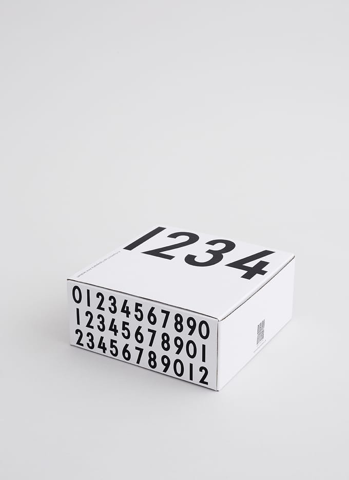 DESIGN LETTERS - Espressokopjes set - wit