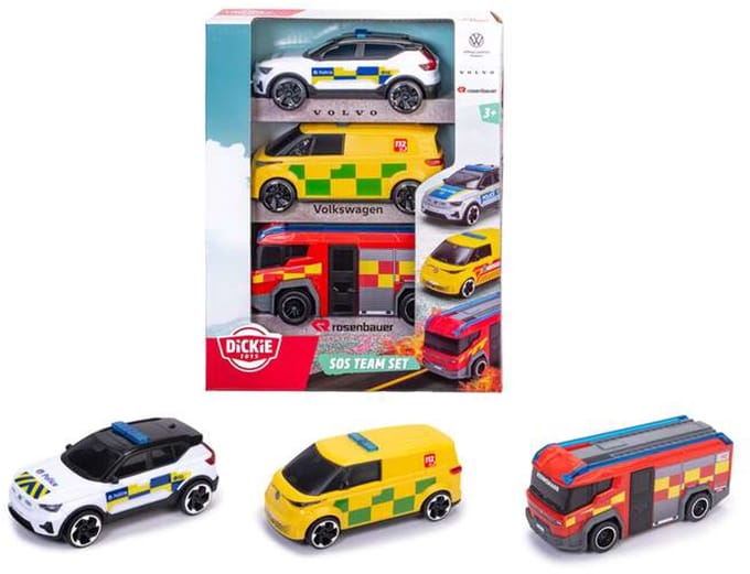 Simba Toys - Belgian SOS Team Set 3st - 203712028014