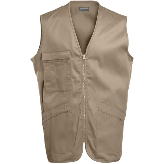 Multifunctionele polycotton gilet Pen Duick