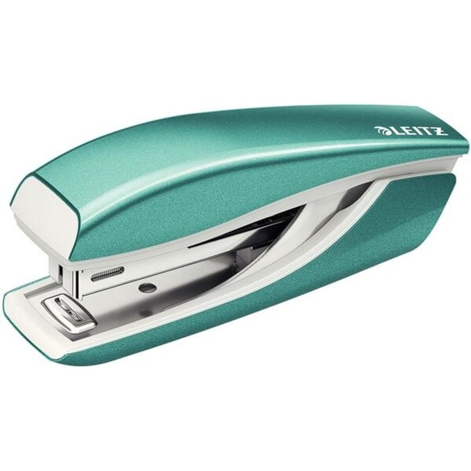 Leitz WOW Mini Nietmachine - Inclusief Nietjes - tot 10 vellen - IJsblauw