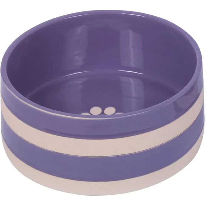 Nobby Keramische kom - Strio, 2,00 L, Paars