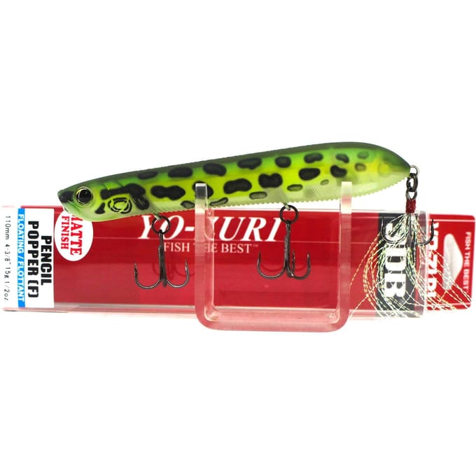 Yo Zuri Duel 3DB Pencil Popper 110F Leurre Flottant R1444-MPF (3765)