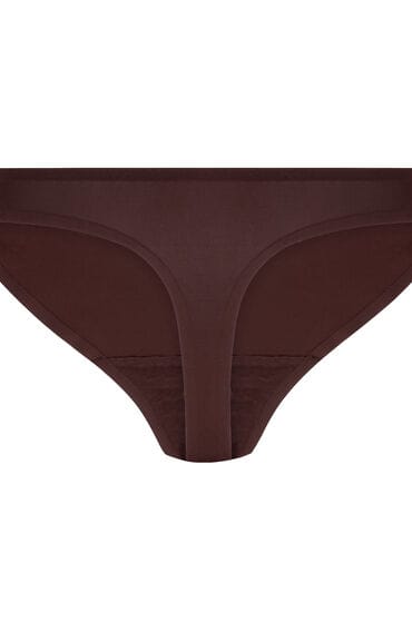 Hunkemöller Dames Lingerie Invisible string basic - Bruin - maat M