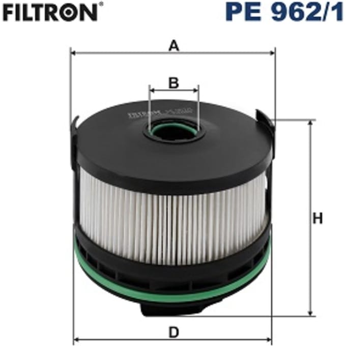 Brandstoffilter FILTRON PE 962/1