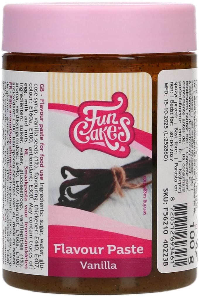 FunCakes Smaakpasta - Aroma - Vanille - 100g