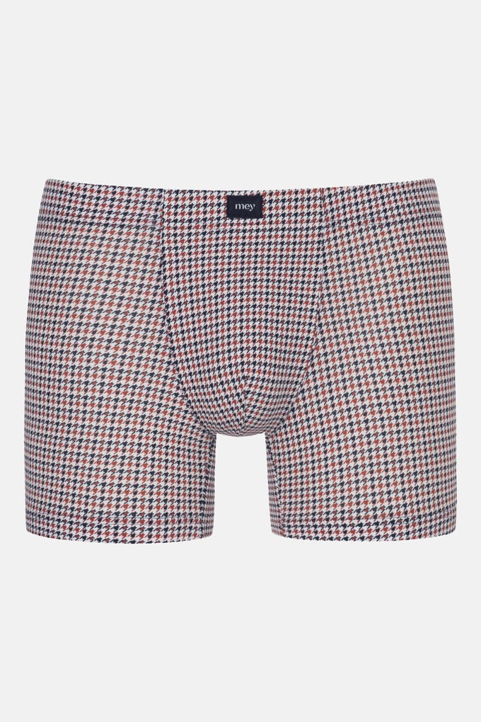 Long Shorty Serie Modern Houndstooth Yacht Blue
