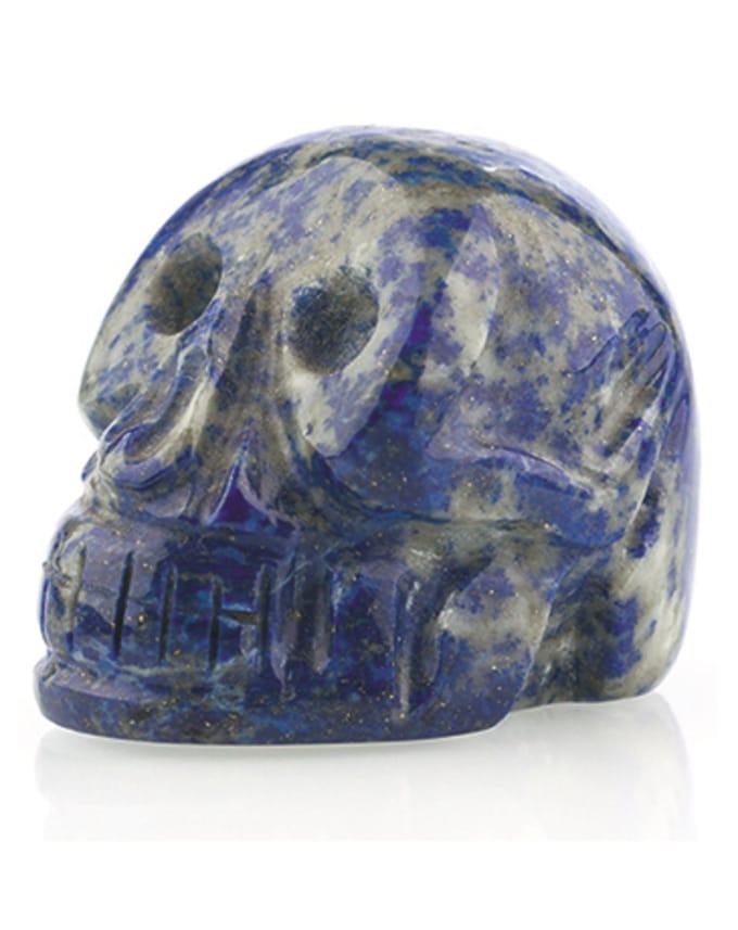 Lapis Lazuli edelsteen schedel