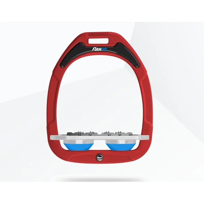 Plat Ultra Grip Steigerschijven Rood/Grijs/Blauw Flex-On Green Composite