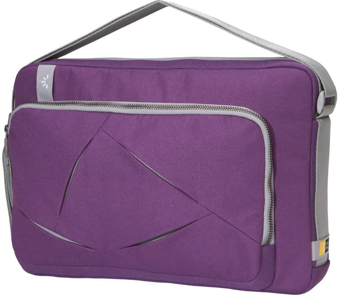 Urban Nylon Attachétas 12 inch (Paars / Grijs)