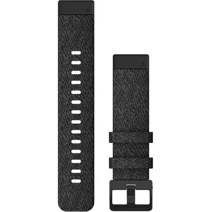 Garmin QuickFit Nylon Horlogebandje - 20mm Polsbandje - Wearablebandje - Zwart