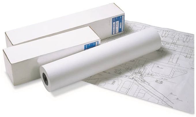 Clairefontaine inkjet plotterrol, 610 mm x 45 m