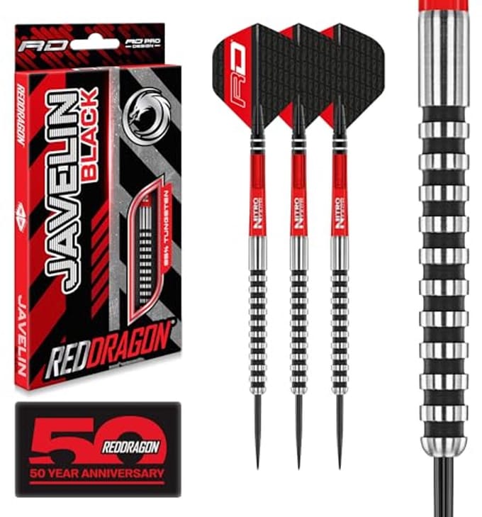Professionele 22 of 24 gram Tungsten Darten met Flights en Schachten