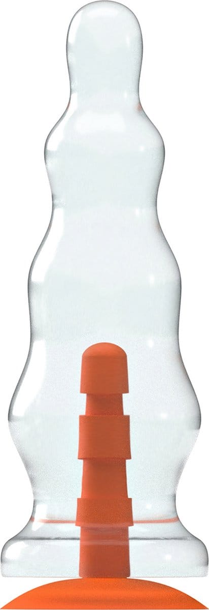 Dinoo - Primal Desires Extra Grote Dildo Met Zuignap Spino - Transparant