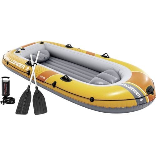 Vissersponton Challenger 3 Pers 320Kg 295X137X43 Cm Pomp Peddels Intex 66313