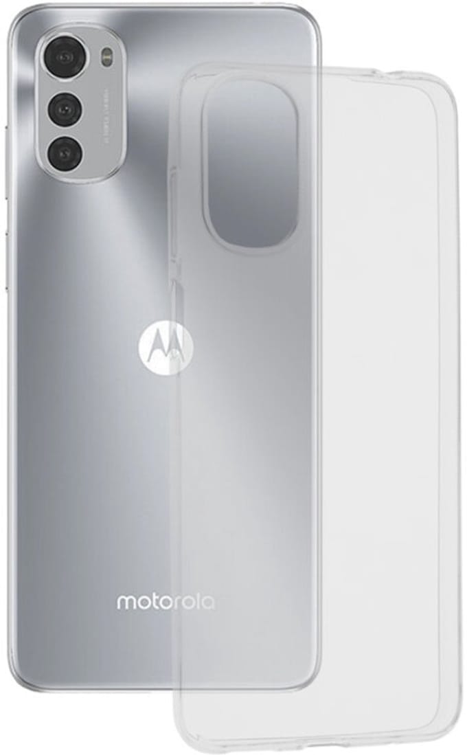 Hoesje geschikt voor Motorola Moto E32 / Moto E32s - Techsuit Clear Silicone Back Cover - Transparant