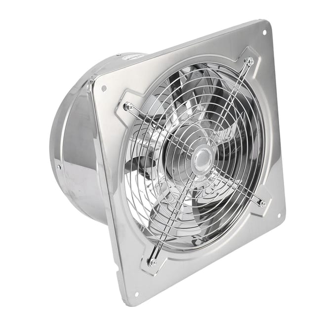 Afzuigventilator Multifunctioneel RVS Keukenventilator voor Keuken Badkamer Magazijn gray