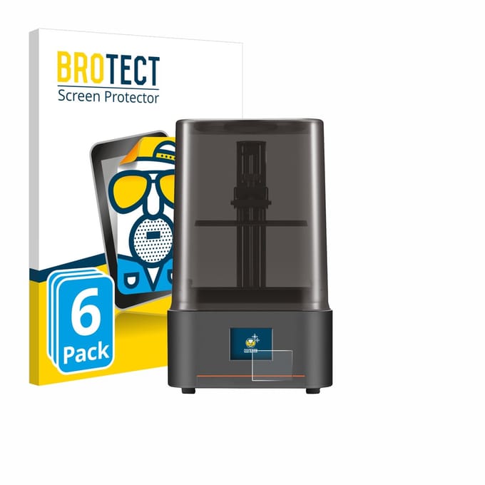 BROTECT - Screenprotector voor Anycubic Photon Mono 4 - Folie Beschermfolie matte 6 Stuks