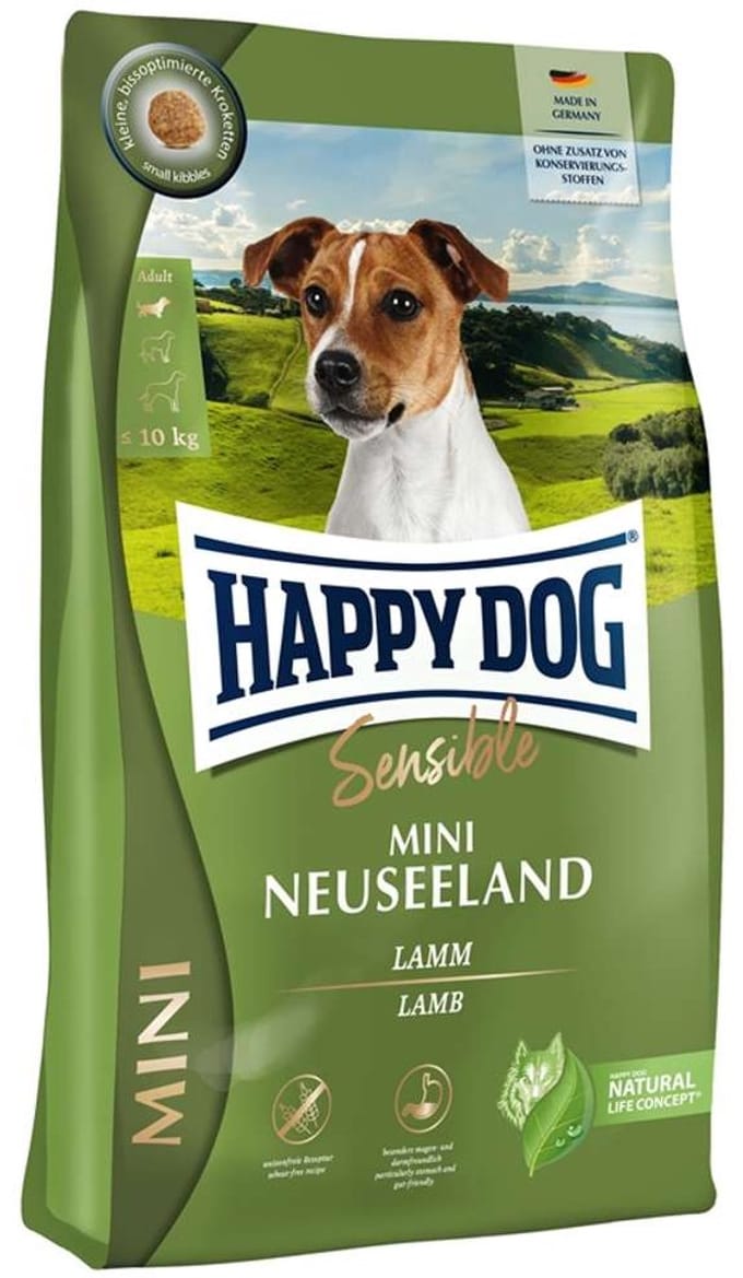 Happy Dog - Mini Neusseeland - Lam&Rijst -800gr