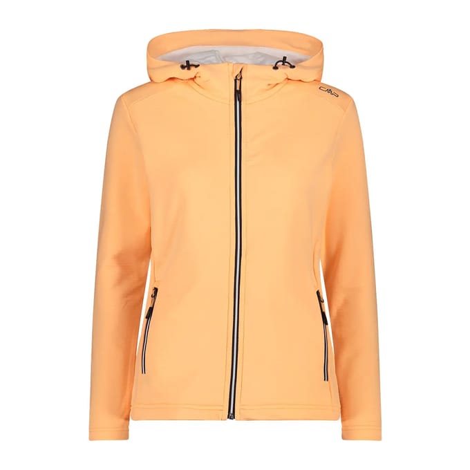Dames fleece met capuchon CMP