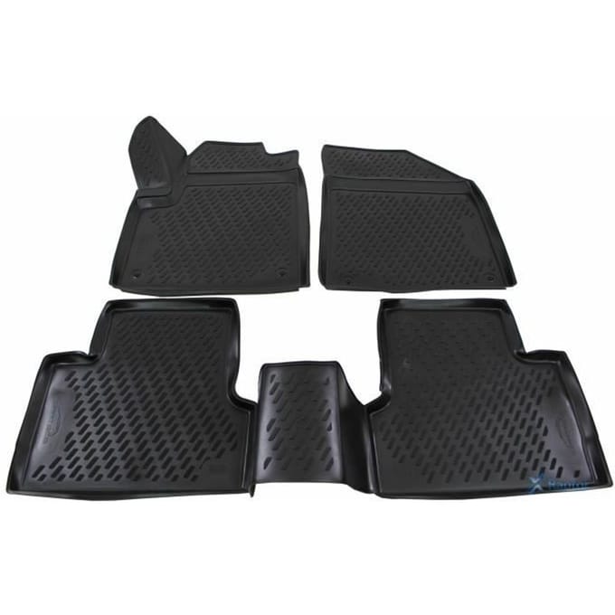 J&amp;J AUTOMOTIVE | Tapis De Sol En Caoutchouc 3D Exclusive Pour Jeep Cherokee 2008-2013 zwart
