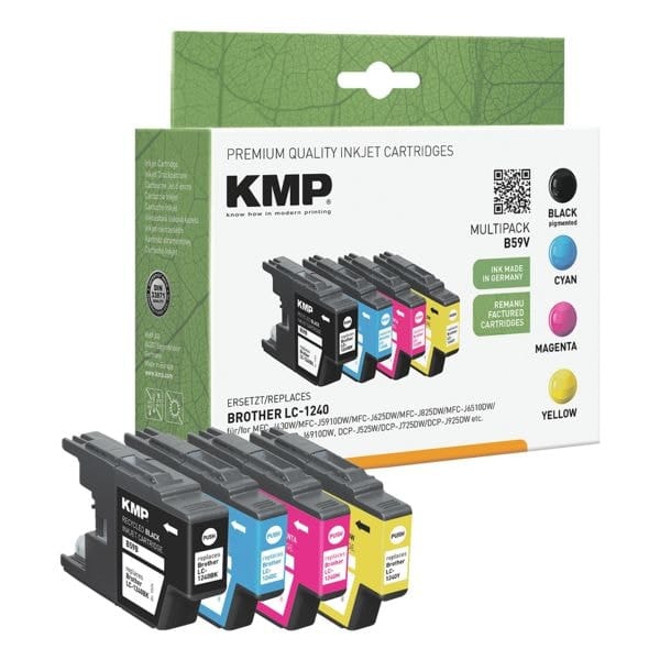 Set inktpatronen vervangt Brother »LC-1240«