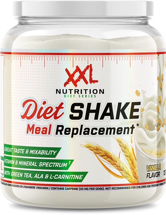 XXL Nutrition - Diet Shake - Vanille - Maaltijdvervanger - 1200 g