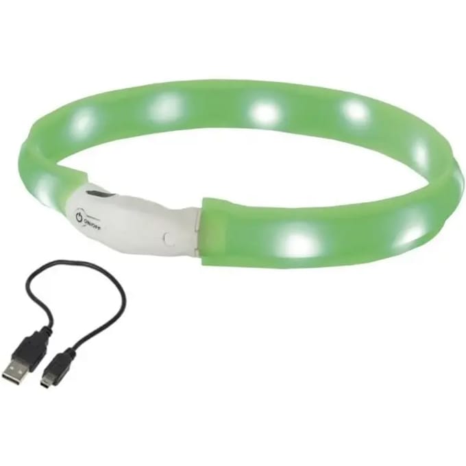 Brede LED-halsbanden voor honden Nobby Pet Visible