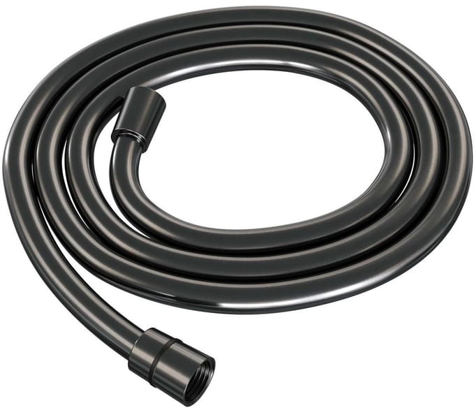 Brauer Doucheslang Glad - 1500 mm - Gunmetal Geborsteld