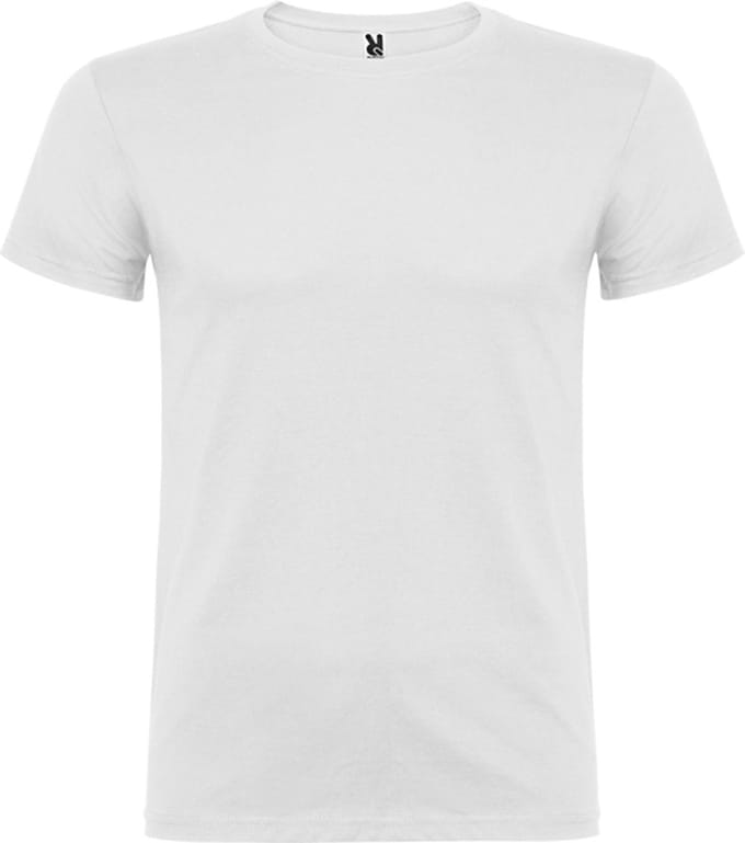 Wit 5 pack t-shirts Roly Beagle maat S