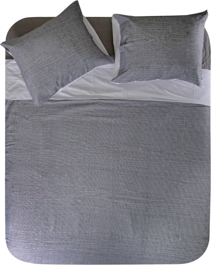 Y-NOT - Dekbedovertrek - Lina Blue - 2 Persoons 200x200/220 - Blauw