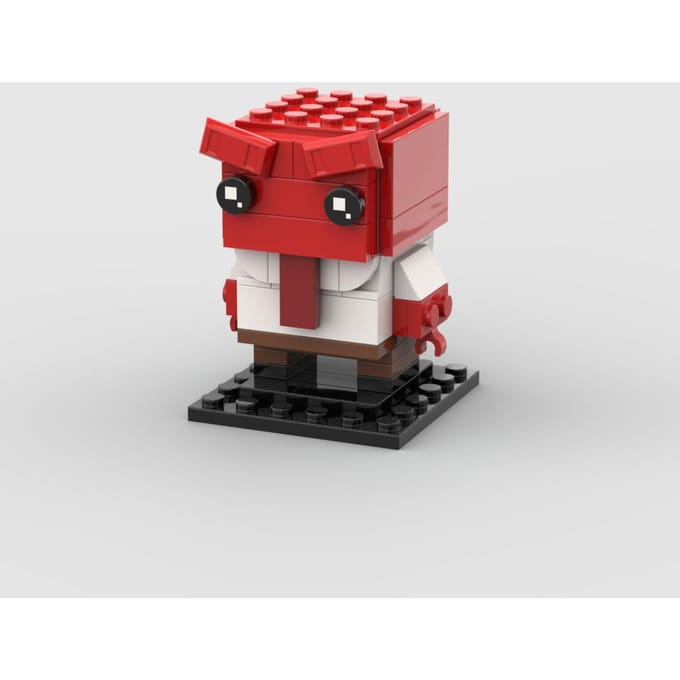LEQUMOC Brickheadz Boze Actie Walgelijke Figuren Bakstenen Blokken Speelgoed voor Kinderen Kerstcadeaus red