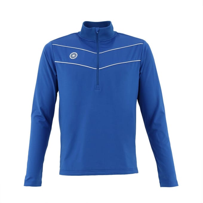 The Indian Maharadja Baroda Chevron Half Zip Sweater Junior - Maat 140