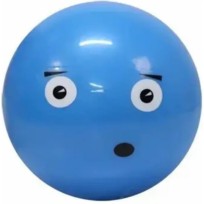 Grappig gezicht pvc bal Softee