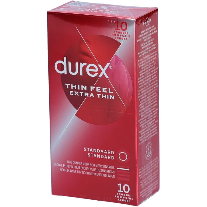 Durex - Condooms Thin Feel Extra Dun 10 st.