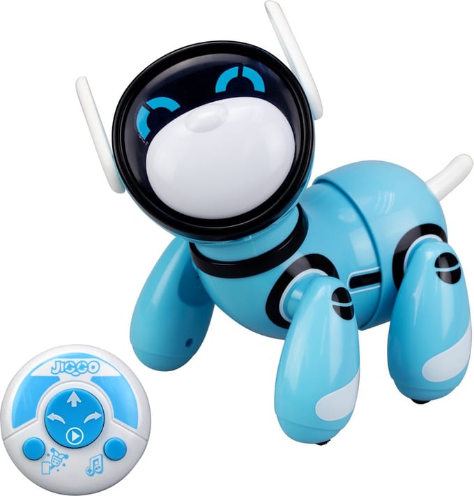 Jiggo Interactieve Dansende Robothond met geluid, licht en afstandsbediening