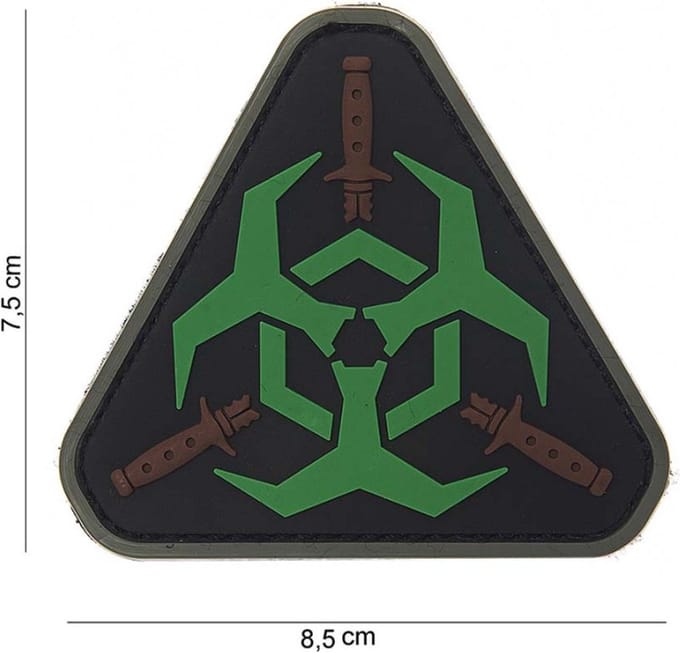 101 Inc Embleem 3D Pvc  4 Outbreak Response  13066