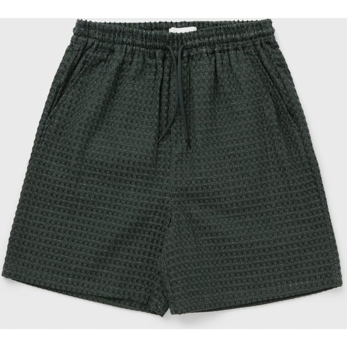 Check Seersucker Shorts