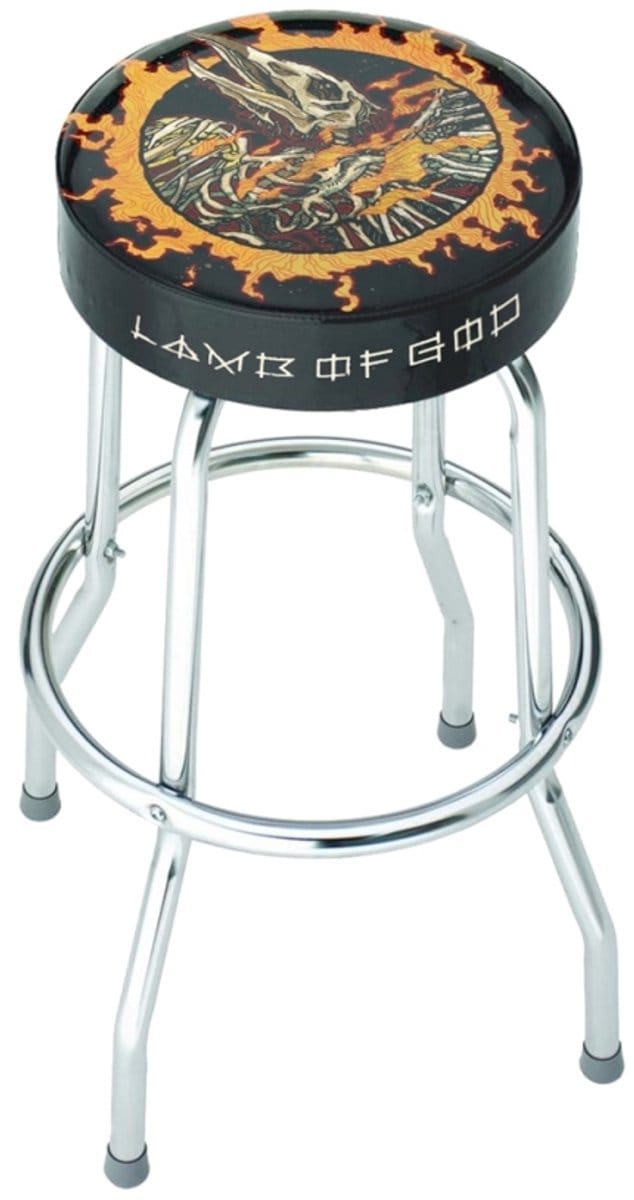 Rocksax Lamb Of God - Omens Barkruk - Zwart