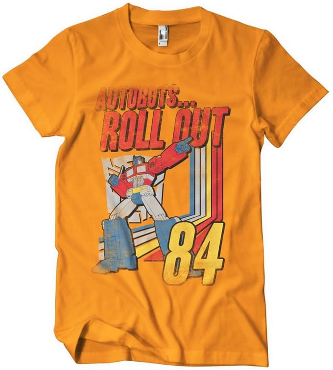 Transformers Autobots - Roll Out T-shirt oranje