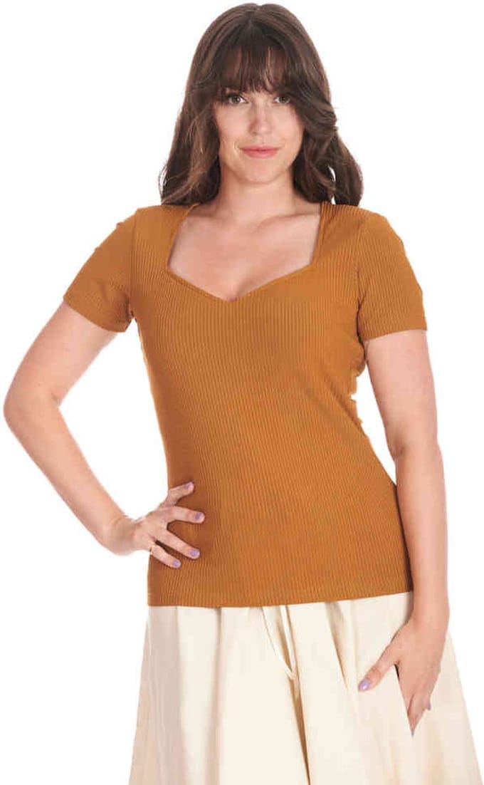 Banned - Fara Top - M - Bruin